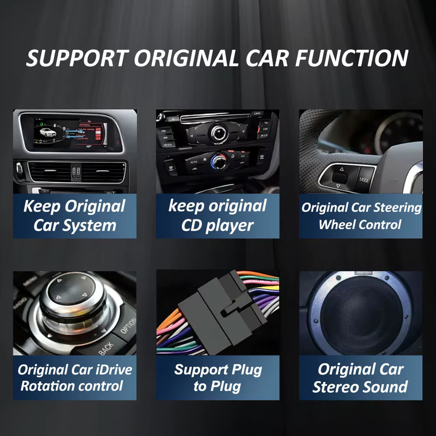 LIARO-NAVI Android 15 Auto-Multimedia-Stereoanlage für Audi A6 C7 und A7 2012-2018 mit 12,3-Zoll-Touchscreen, Kabelloses CarPlay, GPS-Navigation, Bluetooth, Schwarz - Bild 3