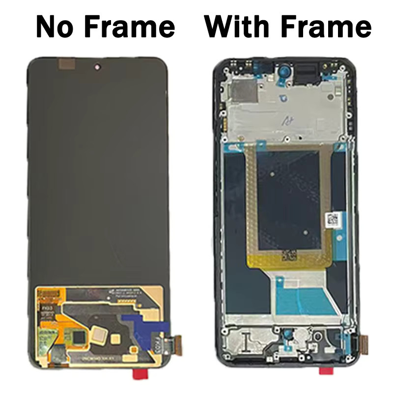 Realme 14 5G Ersatz LCD-Display mit 6,67 Zoll Super AMOLED Touchscreen Digitizer Baugruppe in Schwarz - Bild 3