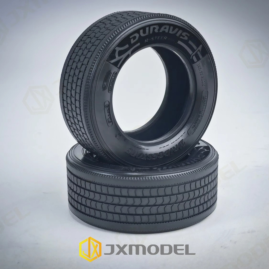 Nooxion RC Truck Gummireifen, 1:14, Schwarz - Bild 2