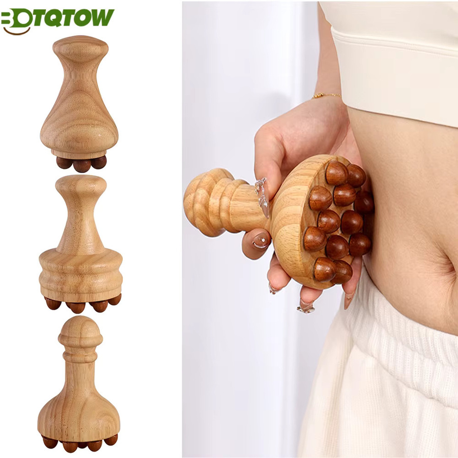 BOTQTOW Lymphdrainage-Massagegerät aus Holz, Unisex - Bild 2