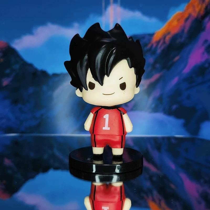 Fashnics Haikyuu Hinata Shoyo Kageyama Tobio Q Version Anime Figur 8-teiliges Set - Bild 3