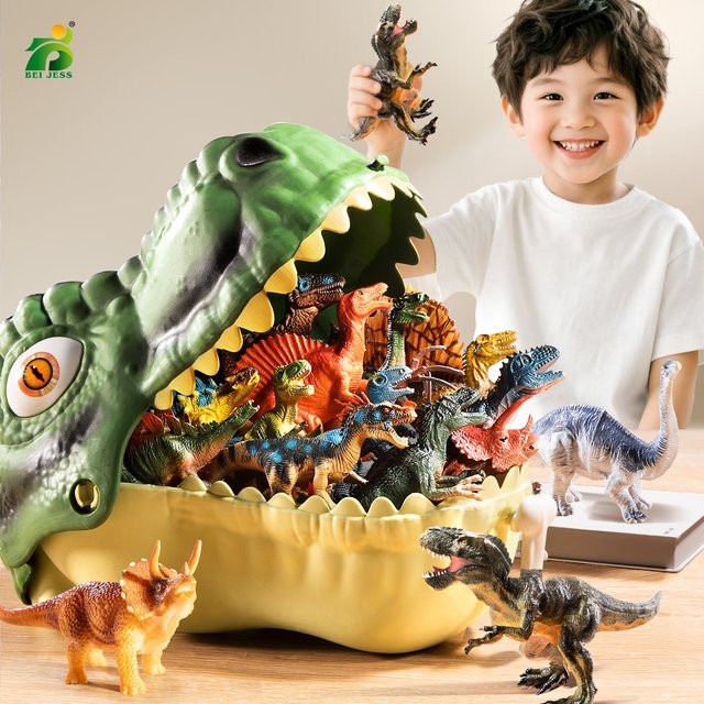 BEI JESS Dinosaurier Actionfiguren, Tyrannosaurus, PVC, ab 3 Jahre - Bild 1