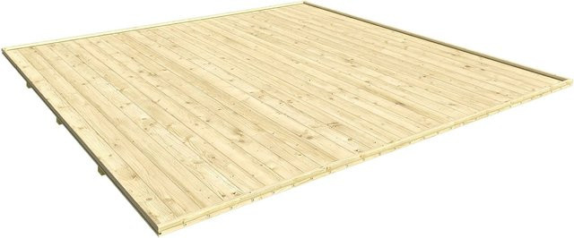 Weka Gartenhaus Fußboden für Batu 2 und Stella/Nika 2 in Natur, B/T: 250 x 250 cm - Bild 1