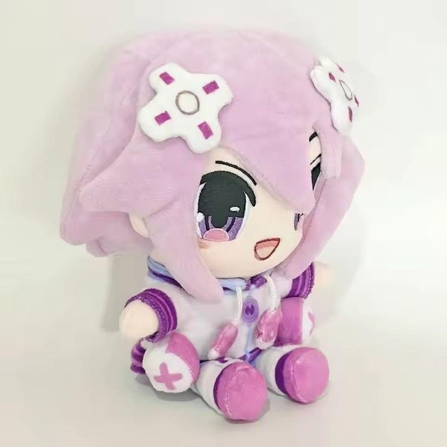 Yiran toy Hyperdimension Neptunia Neptun Plüschtier, 16cm, ab 14 Jahren - Bild 1