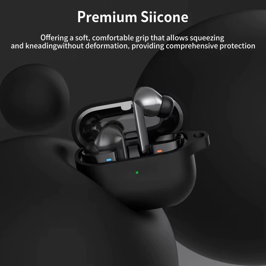 Bolomboy Silikon Schutzhülle für Samsung Galaxy Buds 3 und Buds 3 Pro in Lila - Bild 6