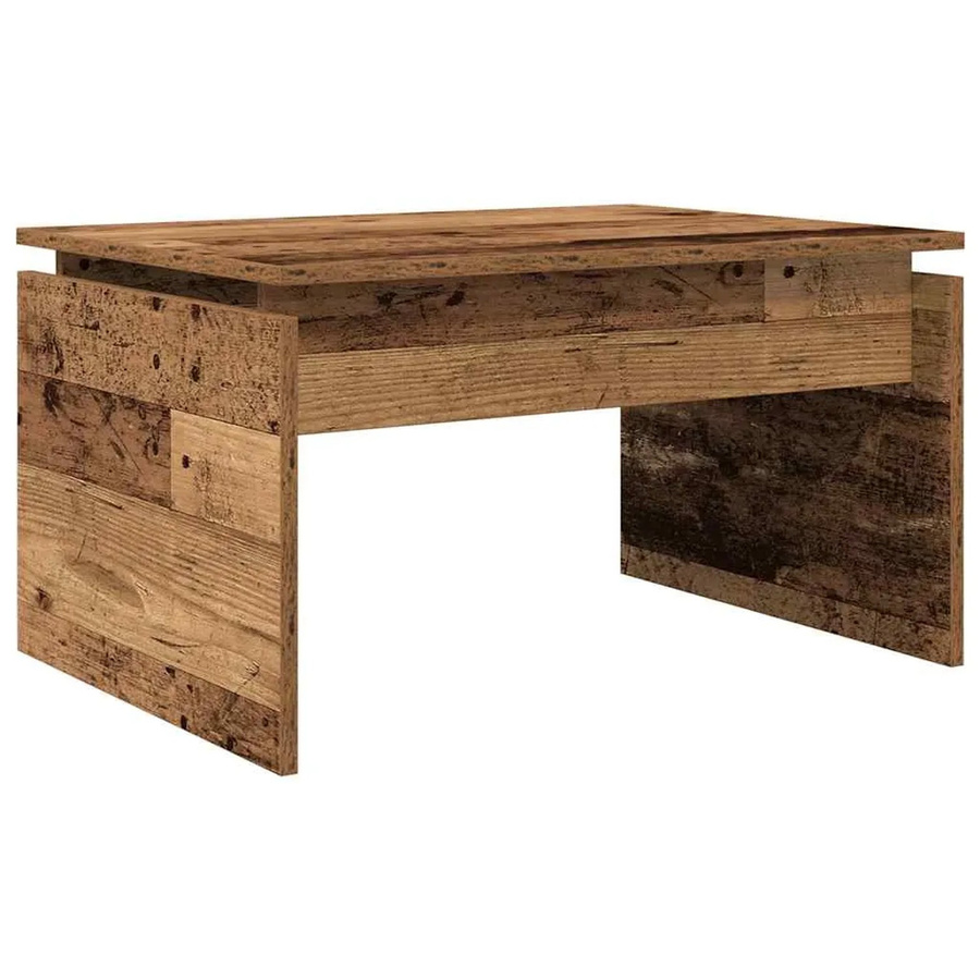 vidaXL Couchtisch in Eiche Optik, braun, B/T/H: 68 x 50 x 38 cm - Bild 2