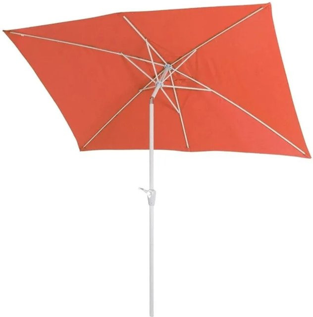 MCW Sonnenschirm Castellammare rechteckig, Farbe: Orange, B x T: 3 x 2 m, neigbar, UV-Schutz 50+ - Bild 2