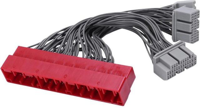 Topfactory OBD2B zu OBD2A ECU Jumper Konvertierungskabel Adapter für Honda und Acura, Grau - Bild 1