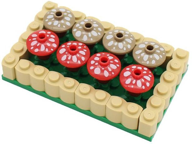 Yiran toy MOC Bauernhof Gemüse Garten Ernte Bausteine Spielzeug - Bild 1