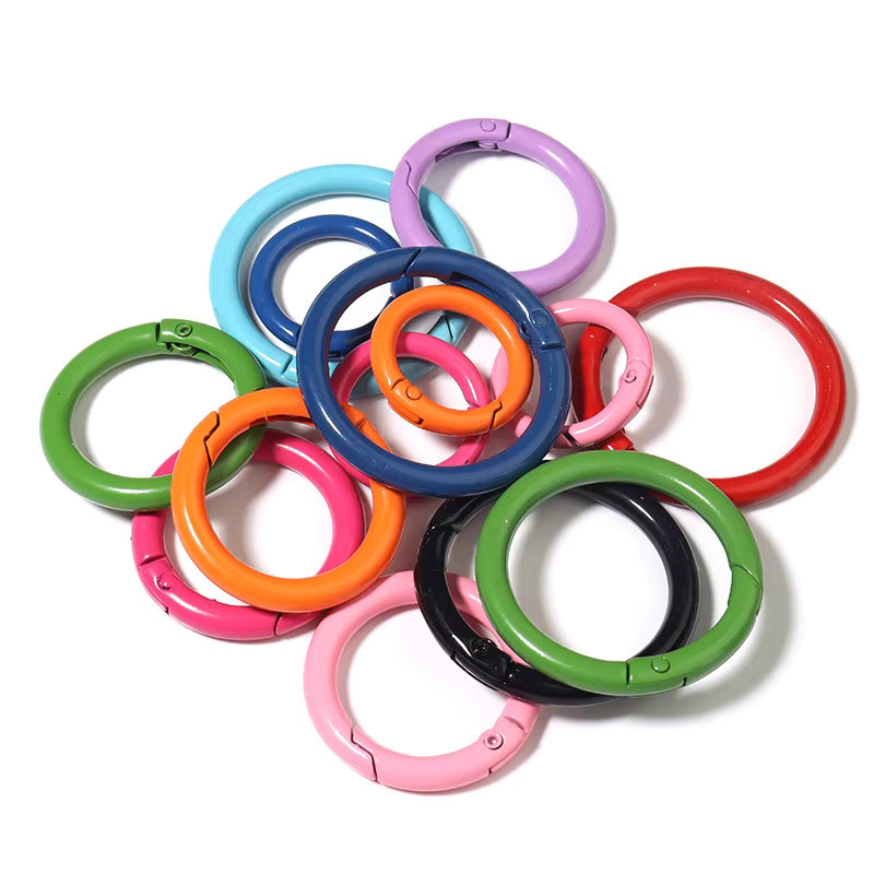 O Ring Verschlüsse, Legierung, Schmuckzubehör - Bild 1