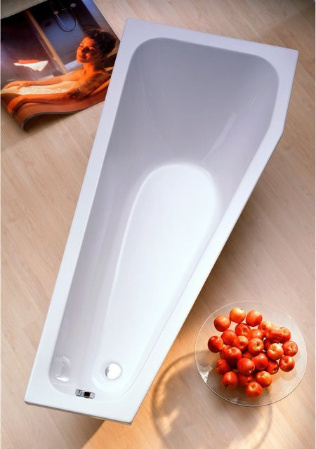 OTTOFOND Badewanne Koala Vario Typ A, asymmetrisch, Weiß, B: 75 cm, H: 41,5 cm, L: 170 cm - Bild 1