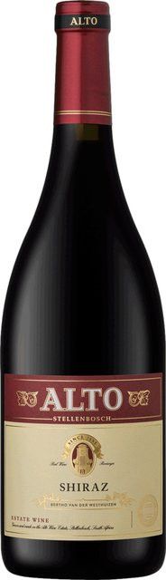 Alto Shiraz Rotwein, 2019, Stellenbosch, trocken, 14,0 %, 0,75 l - Bild 1