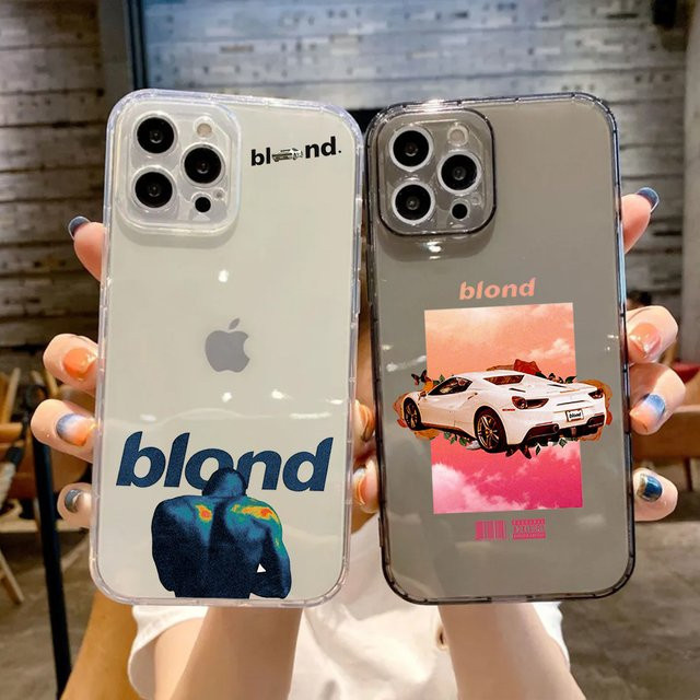 Sänger F-Frank Blonde Ozeane Hot FUNDA Handyhülle für iPhone 16 15 14 13 12 Pro Max Plus mit transparenter Rückseite und stoßfestem Schutz - Bild 1