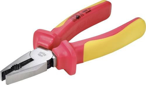 TOOLCRAFT Kombizange aus gehärtetem Stahl in Mehrfarbig, Länge: 160 mm - Bild 1