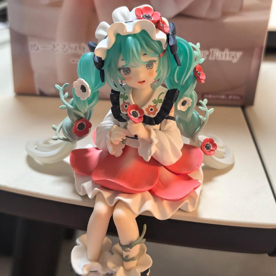 FuRyu Hatsune Miku Blumenfee Anemone Figur 14cm - Bild 2