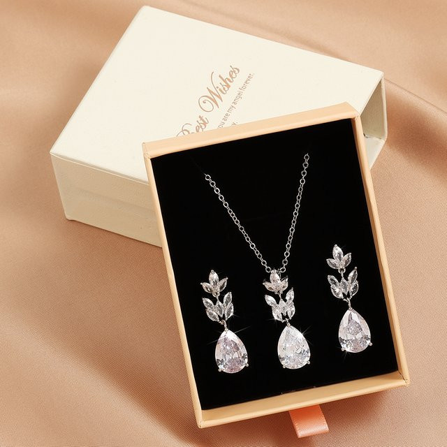 Zakol Schmuck-Set, Silber, Zirkonia, Damen - Bild 1