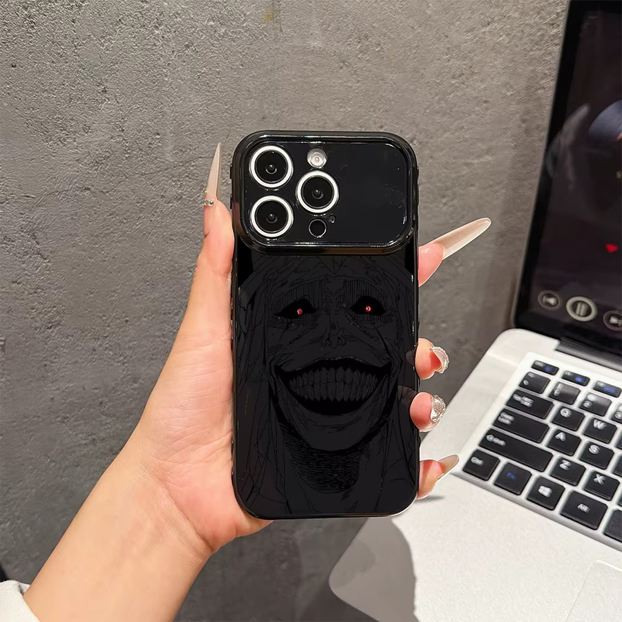 Anime Solos Levels Handyhülle mit niedlichem Herz-Seitenrahmen für iPhone 11 bis iPhone 17 Pro Max von Potdemiel - Bild 2