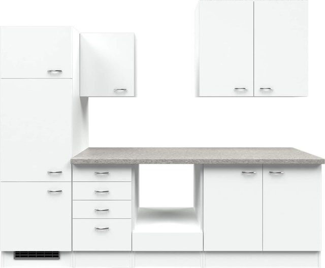 Küchenzeile Flex-Well von Wito ohne Elektrogeräte, Breite: 270 cm - Bild 1