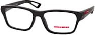 Prada PS 03RV Korrektionsbrille, Rechteckig, Kunststoff, Schwarz, Herren - Bild 1