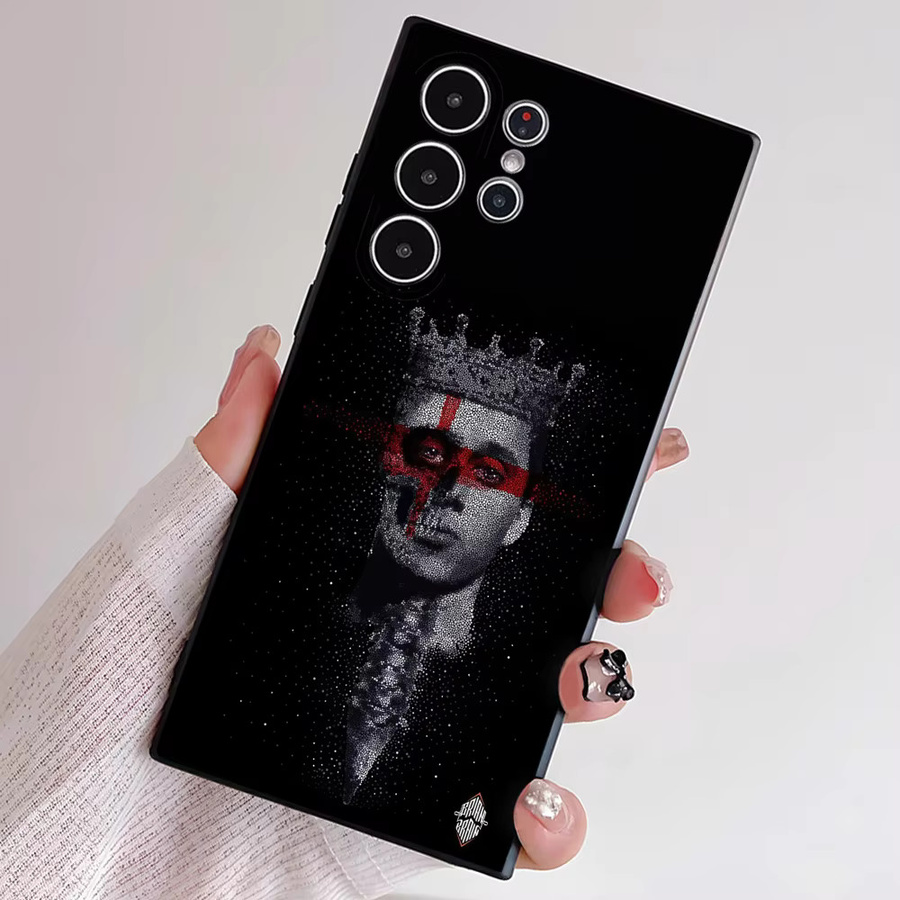 Canserbero Pop Music Singer Handyhülle für Samsung Galaxy S21 S22 S23 S24 S25 FE Plus Ultra in Schwarz aus weichem TPU - Bild 4
