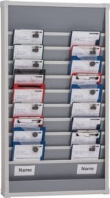 Eichner Planungstafel A5 mit 10 belegbaren Schienen H x B x T: 7,8 x 55,4 x 9,6 cm - Bild 1