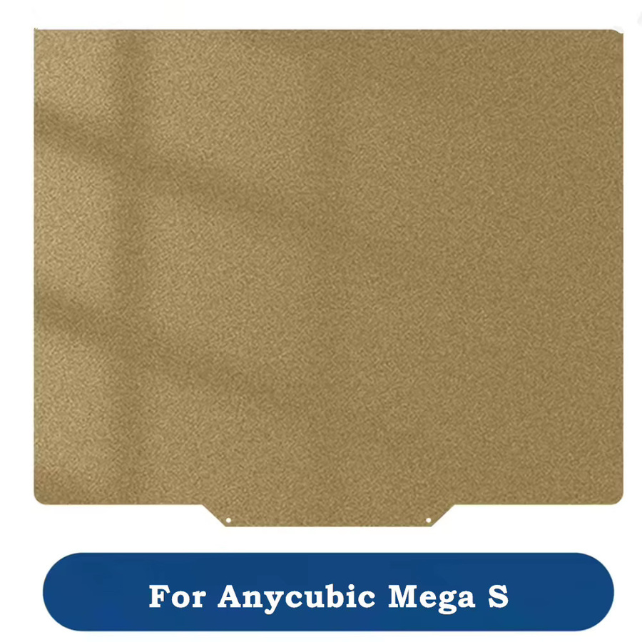 Anycubic Mega S Bauplatte mit glatter und strukturierter PEY+PEI Oberfläche, doppelseitige magnetische Federstahl-Druckplatte, B/T: 220 x 240 mm - Bild 2