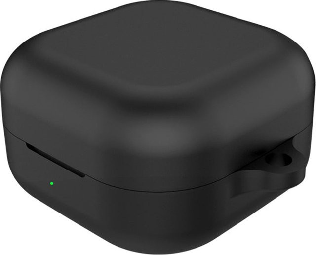 Techsuit Silikonhülle für Samsung Galaxy Buds4 / Buds4 Pro, Schwarz - Bild 1