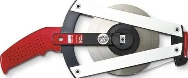 BMI Rahmenbandmaß ERGOLINE L Bandbreite: 13 mm, Länge: 30 m, Farbe: Gelb, Material: Alu und Glasfaser - Bild 1