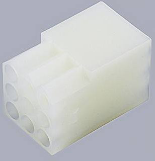 Molex Buchsengehäuse-Kabel 3091094 in Weiß aus Kunststoff - Bild 1