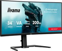 iiyama G-Master GCB3484WQSU-B2 Gaming-Monitor mit 34 Zoll, QHD 1440p, VA-Panel, Schwarz - Bild 1