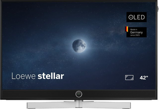 Loewe stellar 42 dr+ OLED Smart-TV 4K Ultra HD in Black, 42 Zoll (106 cm) - Bild 1