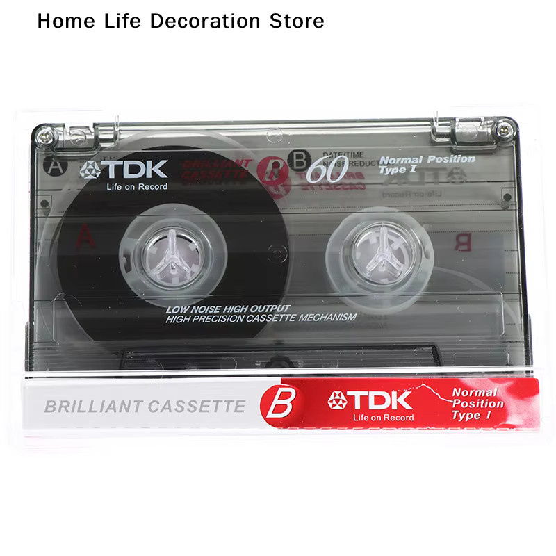 Blank Kassette für Musik- und Sprachaufnahmen, 60 Minuten, magnetisches Audiokassettenband in hoher Qualität - Bild 3