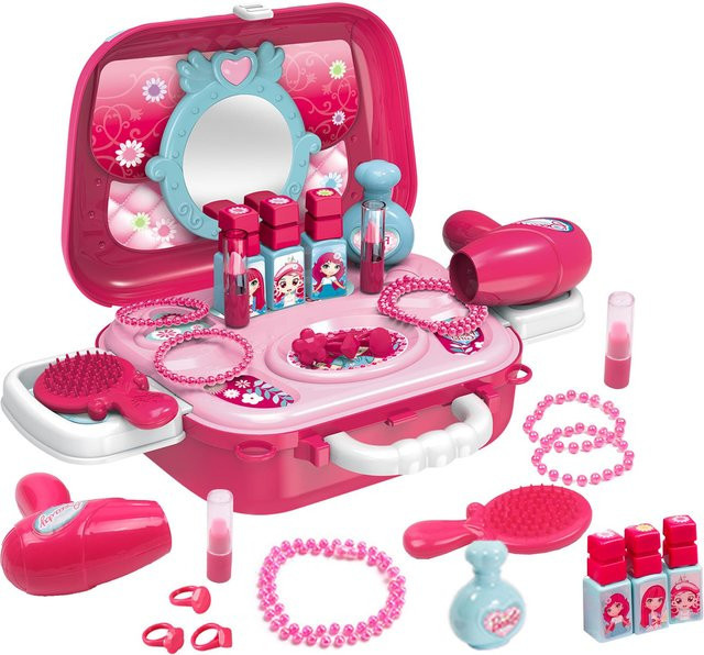Kidsly Rollenspiel-Schmuckset mit Prinzessinnen-Koffer, 21-teiliges Set, für 2–6 Jahre - Bild 1
