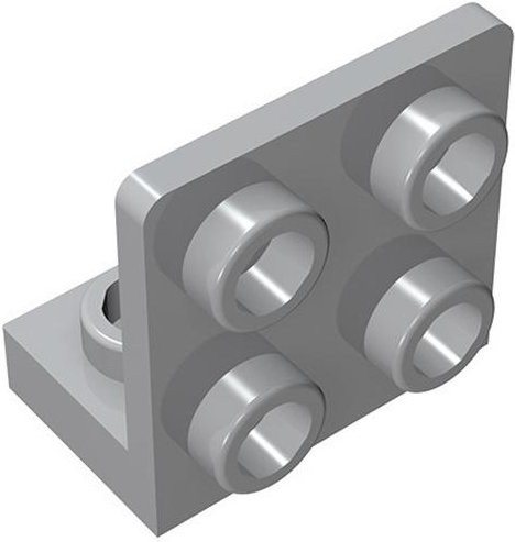 Yiran toy Halterung 1x2-2x2 Umgekehrt Bausteine Moc Zubehör, 10-teiliges Set, ab 14 Jahre - Bild 1