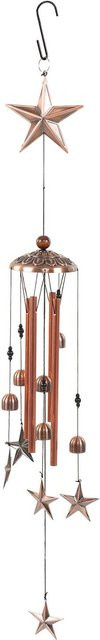 GoolRC Outdoor Windspiel aus Metall in Sternform, Farbe Braun - Bild 1