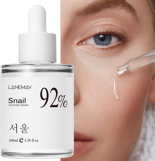 PWYUMAN Gesichtsserum mit 92% Schneckenessenz, 100 ml, Unisex - Bild 1