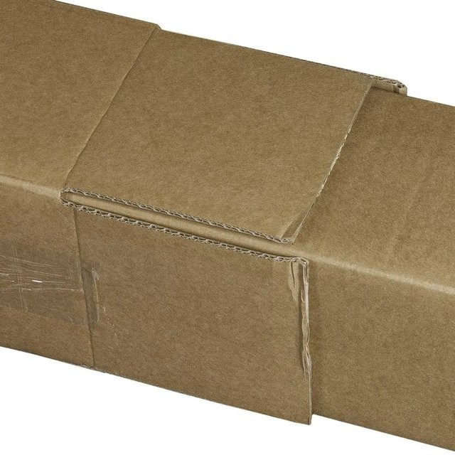 PROREGAL Teleskophülle aus Wellpappe zur Verlängerung von Versandboxen, 40 Stück, Braun, B/T/H: 11,2 x 11,2 x 105 cm - Bild 1