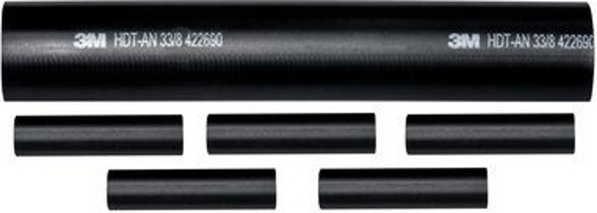 3M Warmschrumpf-Verbindungsgewinde 4x6-25 qmm Schwarz 91-AH 21 N - Bild 2