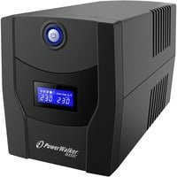 PowerWalker Basic VI 2200 STL FR USV in Schwarz mit USB-A und USB-C Anschlüssen - Bild 1
