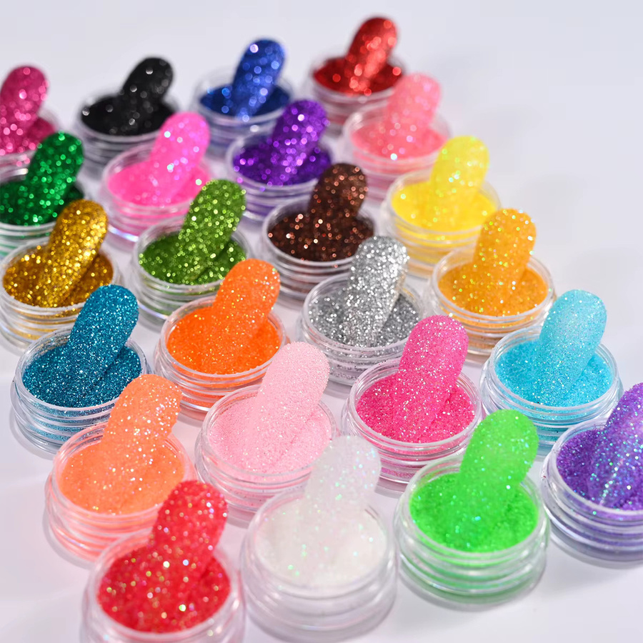 MAFANAILS Nagelpulver, Holographisch, 24 Teile/Satz, Unisex - Bild 3