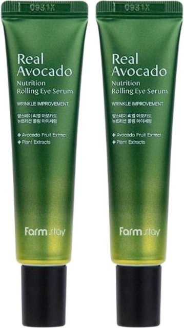 Farmstay Real Avocado Nutrition Roll-on Augenserum, 25 ml, Trockene Haut - Bild 1