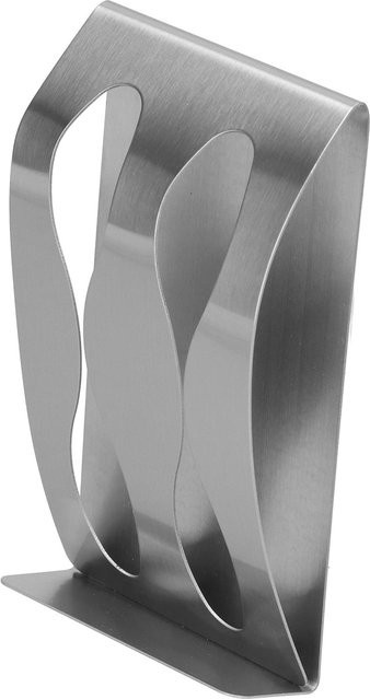 KaiSai Zahnbürstenhalter aus Edelstahl mit Waschbecherhalter, selbstklebend, grau - Bild 1
