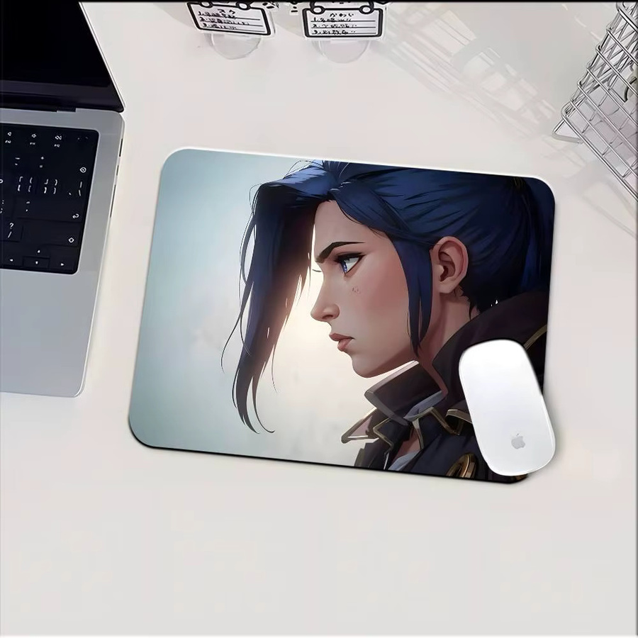 Moetch Anime Mousepad Caitlyn Kiramman Mehrfarbig Rutschfestes Deskpad für Tastatur und Laptop - Bild 5