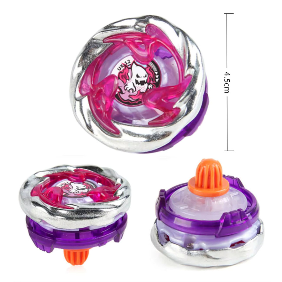 Takara Tomy UX-12 Ghost Circle, Spinning Top, Silber Rosa Lila - Bild 3