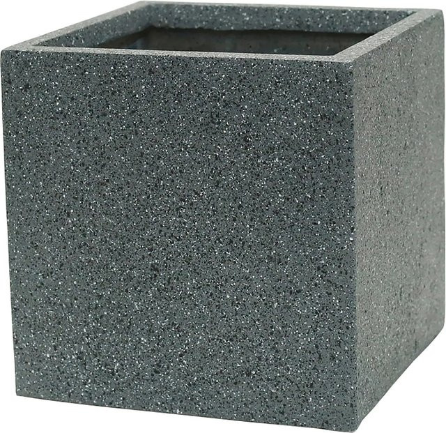 Pflanzgefäß Revens Fibreclay Dunkelgrau B: 29 cm, T: 30 cm, H: 30 cm - Bild 1