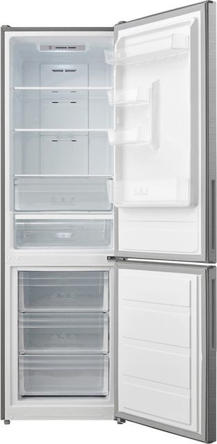 Midea Kühl-Gefrier-Kombination MDRB424FGD02I in Edelstahl-Look Silver - Bild 2