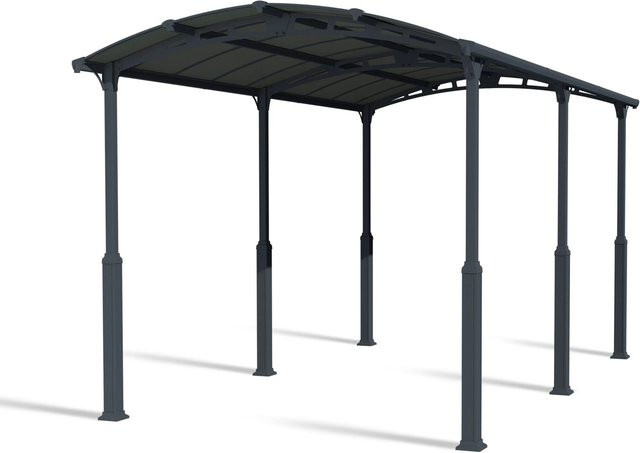 Palram Canopia Carport Alpine Arcadia für Wohnmobile in Anthrazit Grau B/T: 360 x 650 cm - Bild 1