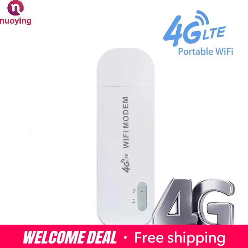 4G WLAN-Modem USB-Dongle Cat4 Mobilfunk-Stick mit SIM-Kartenslot und 150 Mbps Breitband in Weiß - Bild 2