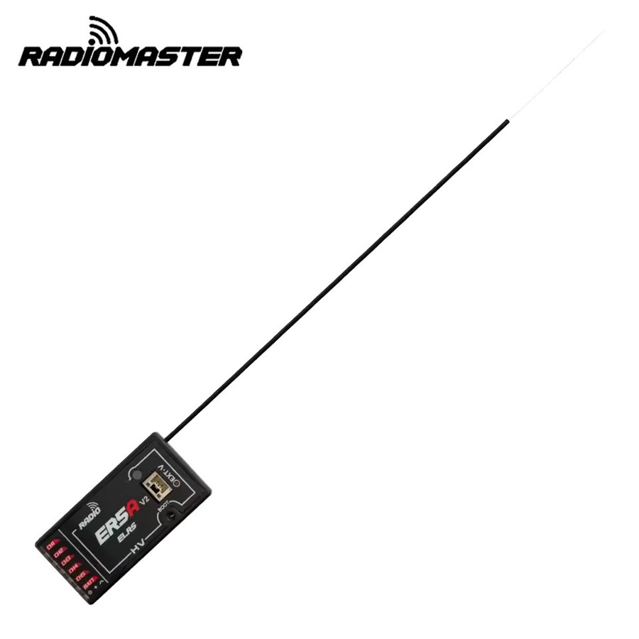 Radiomaster ER5A 2,4G 5CH ELRS PWM Mini-Empfänger mit Spannungsrückführung in Schwarz für FPV-Flugzeuge und Renndrohnen - Bild 3