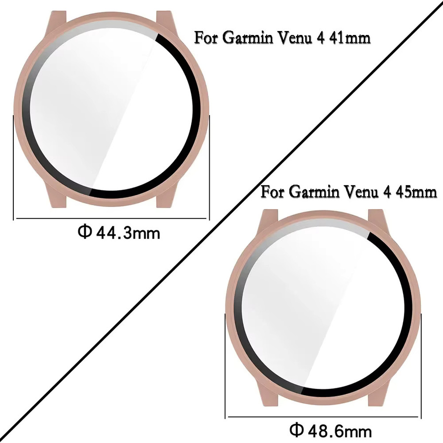 Garmin Uhrenzubehör, Glas und Hülle, Schwarz, Unisex - Bild 2